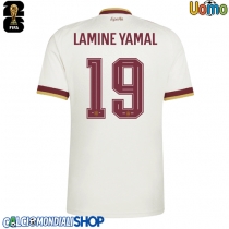 Maglie da calcio Spagna Lamine Yamal #19 Seconda Maglia Mondiali 2026  Manica Corta